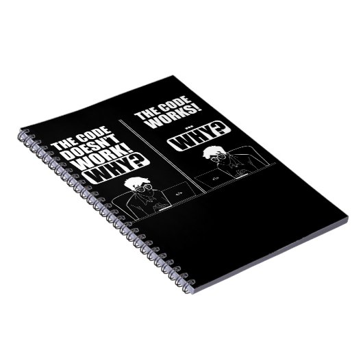 Programmier-Programmier-Spaß-Funny-Programmierer Notizblock (Rechte Seite)