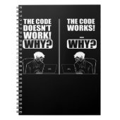 Programmier-Programmier-Spaß-Funny-Programmierer Notizblock (Vorderseite)