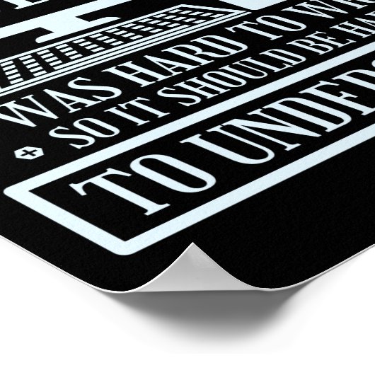 Programmier-Programmierung, die ich nicht kommenti Poster (Ecke)