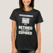 Programmier-Remüde-Coding-Entwickler-Software-Engi T-Shirt (Vorderseite)