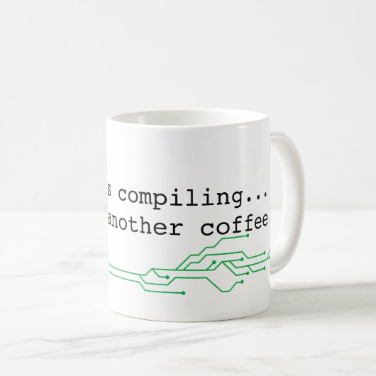 Programmier-Spaß-Puffer Kaffeetasse (VorderseiteRechts)