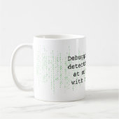 Programmier-Spaß-Puffer Kaffeetasse (Links)
