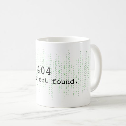 Programmier-Spaß-Puffer Kaffeetasse (VorderseiteRechts)