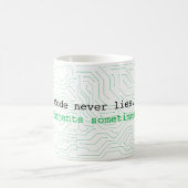 Programmier-Spaß-Puffer Kaffeetasse (Mittel)