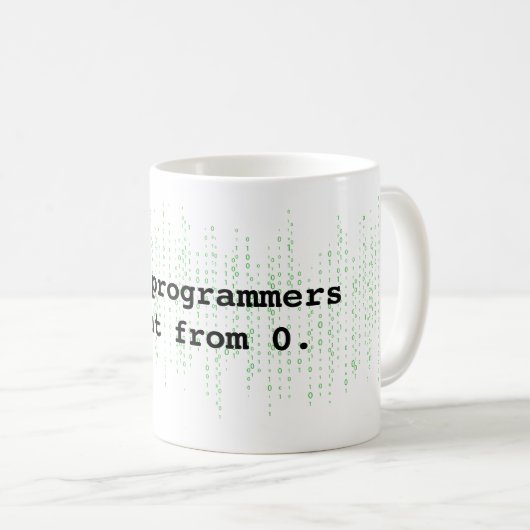 Programmier-Spaß-Puffer Kaffeetasse (VorderseiteRechts)