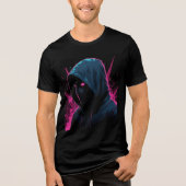 Programmieraufkleber - Lustiges Code- und Technikd Tri-Blend Shirt (Vorderseite)