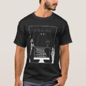Programmieren chinesischer Hanzi Coder Engineer So T-Shirt (Vorderseite)