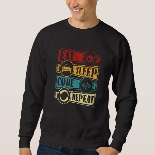 Programmieren Computerwissenschaft Programmierer E Sweatshirt (Vorderseite)