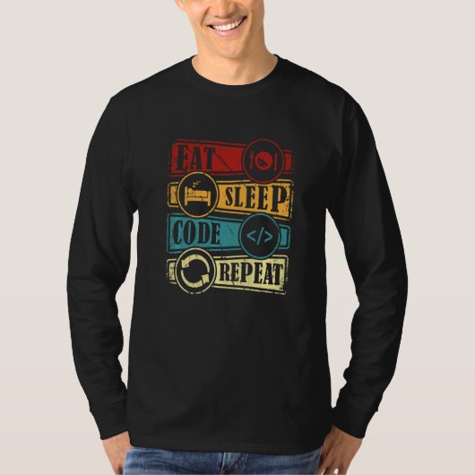 Programmieren Computerwissenschaft Programmierer E T-Shirt (Vorderseite)
