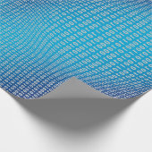 Programmieren (Cyberwelt) Geschenkpapier (Ecke)