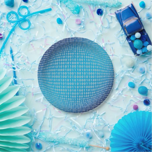 Programmieren (Cyberwelt) Pappteller (Party)