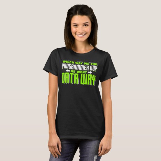 Programmieren des Programmierers Software Entwickl T-Shirt (Vorne ganz)