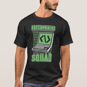 Programmieren des Squad Engineers Software-Entwick T-Shirt