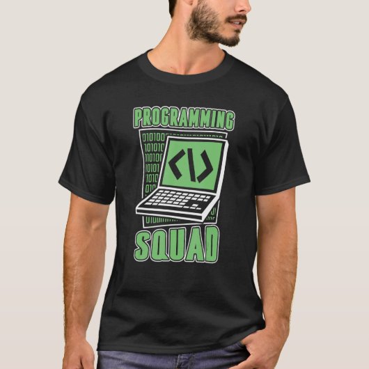 Programmieren des Squad Engineers Software-Entwick T-Shirt (Vorderseite)