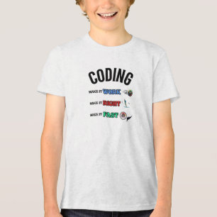 Programmieren Machen Sie es richtig machen Tri-Blend Shirt