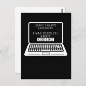 Programmieren Spaß Computer Engineer Funny Program Postkarte (Vorne/Hinten)