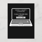 Programmieren Spaß Computer Engineer Funny Program Postkarte (Vorderseite)