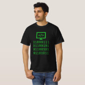 Programmieren von binären Code-Coding-Geschenk T-Shirt (Vorne ganz)