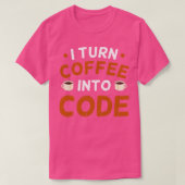 Programmieren von Code-Programmierern für das Debu T-Shirt (Design vorne)