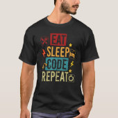 Programmieren von Code-Schlaf-Programmierung für C T-Shirt (Vorderseite)