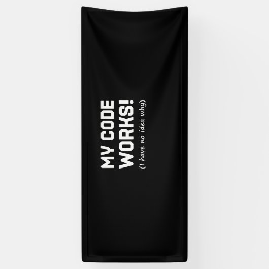 Programmieren von My Code Works Banner (Vertikal)