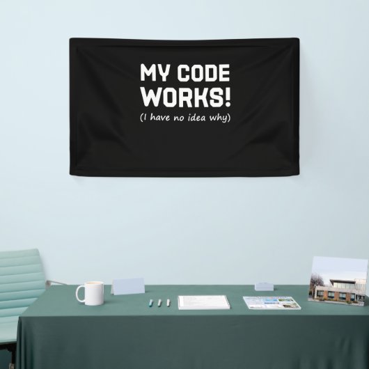 Programmieren von My Code Works Banner (Messeveranstaltung)