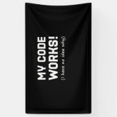 Programmieren von My Code Works Banner (Vertikal)
