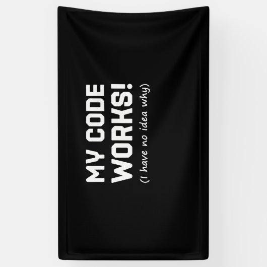 Programmieren von My Code Works Banner (Vertikal)