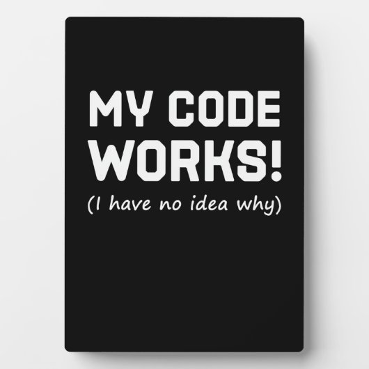 Programmieren von My Code Works Fotoplatte (Vorderseite)