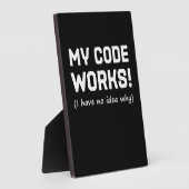 Programmieren von My Code Works Fotoplatte (Seite)