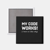 Programmieren von My Code Works Magnet (Vorderseite/Rückseite)