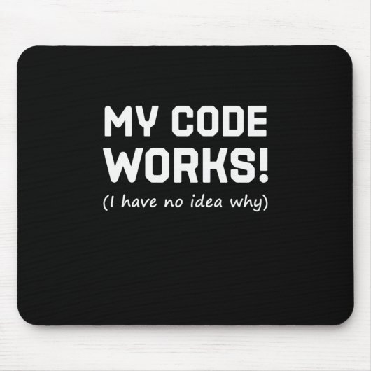 Programmieren von My Code Works Mousepad (Vorne)