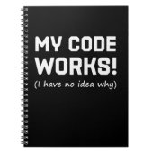 Programmieren von My Code Works Notizblock (Vorderseite)