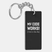 Programmieren von My Code Works Schlüsselanhänger (Vorderseite links)