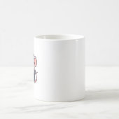 Programmierer Abschluss Kawaii Lustige Maus Kaffeetasse (Mittel)