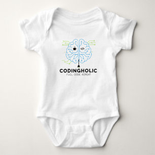 Programmierer-Baby-Shower-Geschenk Geek-Säugling Baby Strampler