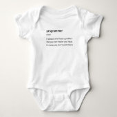 Programmierer Baby Strampler (Vorderseite)