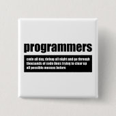 Programmierer Button (Vorderseite)