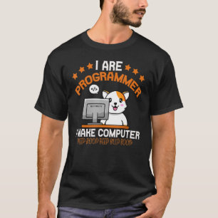 Programmierer Cat Animal Coding Squad Engineer T-Shirt