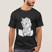 Programmierer Cat Coding Software Engineer - Entwi T-Shirt (Vorderseite)