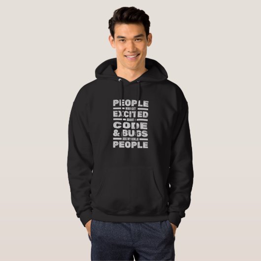 Programmierer Code Bugs Entwickler Software Prog Hoodie (Vorne ganz)