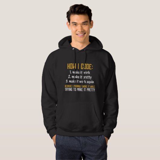 Programmierer Coder - Entwickler Programmierung Co Hoodie (Vorne ganz)
