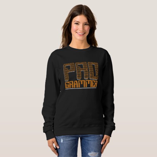 Programmierer Coder Ingenieur Full Stack Software Sweatshirt (Vorne ganz)