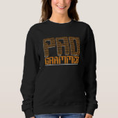 Programmierer Coder Ingenieur Full Stack Software Sweatshirt (Vorderseite)