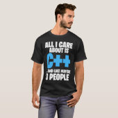 Programmierer Computerprogrammierung Codierung Cod T-Shirt (Vorne ganz)