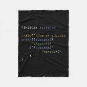 Programmierer Computerwissenschaftssystemcoding-Sp Fleecedecke (Vorderseite)