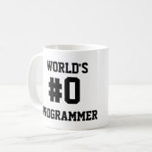 PROGRAMMIERER DAS #0 DER WELT KAFFEETASSE (Vorderseite Links)