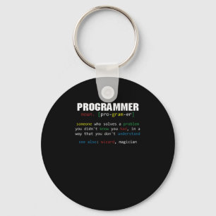 Programmierer Definition Coder Programmieren Codin Schlüsselanhänger