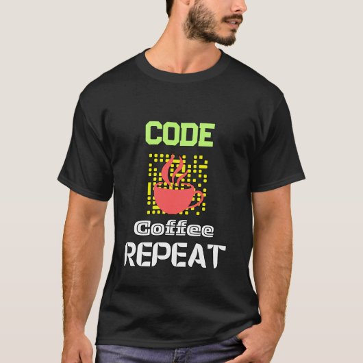 Programmierer, die Technik grün programmieren T-Shirt (Vorderseite)