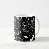 Programmierer, die Technik schwarz programmieren Kaffeetasse (VorderseiteRechts)
